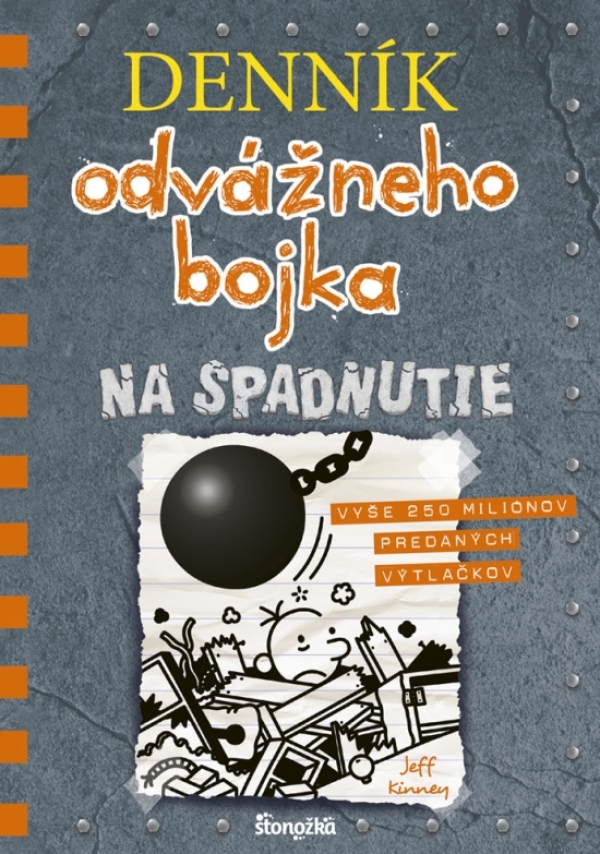 Jeff Kinney: DENNÍK ODVÁŽNEHO BOJKA 14 - NA SPADNUTIE