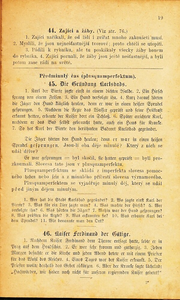 Julius Roth, František Bílý: ÚVOD DO JAZYKA NĚMECKÉHO ROZBOREM A NÁPODOBOU