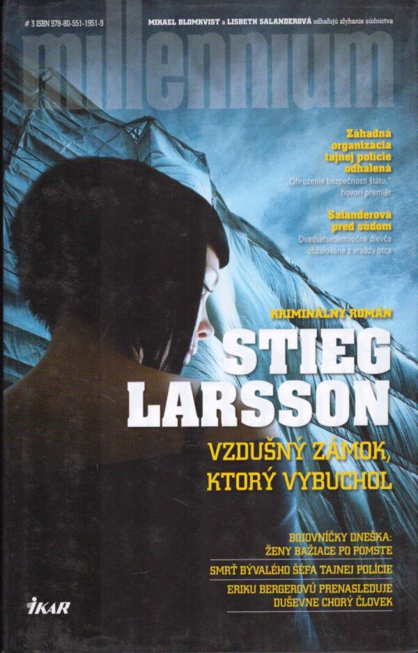 Stieg Larsson: VZDUŠNÝ ZÁMOK, KTORÝ VYBUCHOL