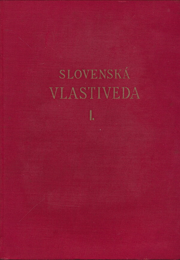 SLOVENSKÁ VLASTIVEDA I.