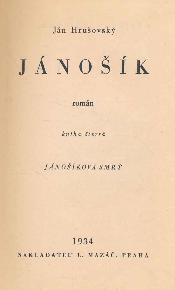 Ján Hrušovský: