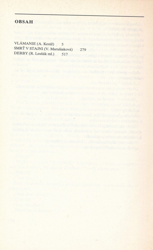 Dick Francis: 3X V SEDLE