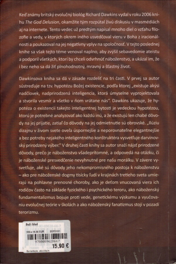 Richard Dawkins: BOŽÍ BLUD