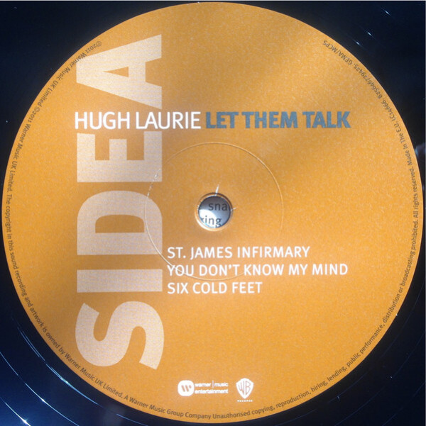 Hugh Laurie: LET THEM TALK - 2LP