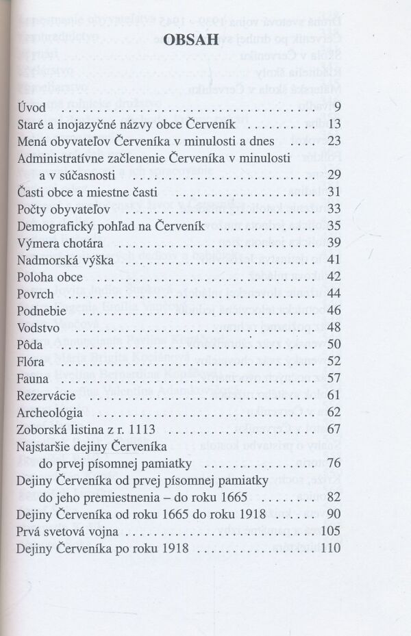 Anton Adamkovič: Červeník