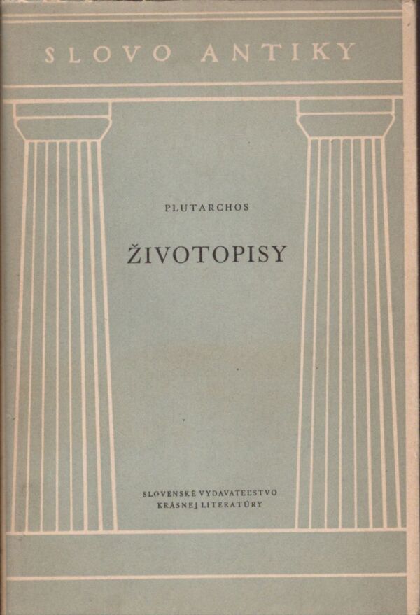 Plutarchos: ŽIVOTOPISY