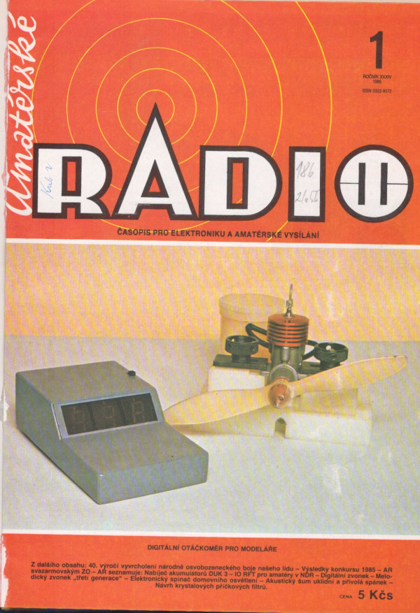 AMATÉRSKÉ RADIO 1985