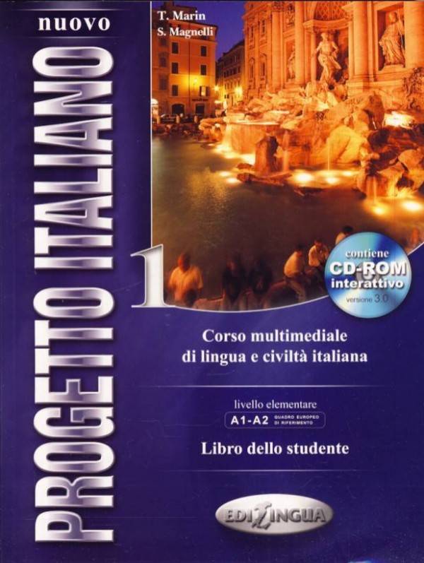 T. Marin, S. Magnelli: PROGETTO ITALIANO NUOVO 1 - UČEBNICA + CD-ROM
