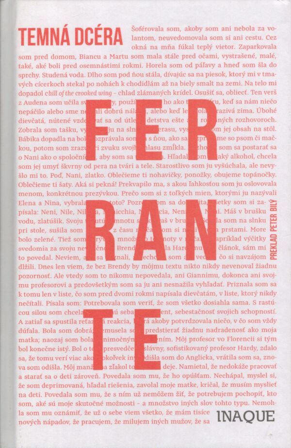 Elena Ferrante: TEMNÁ DCÉRA