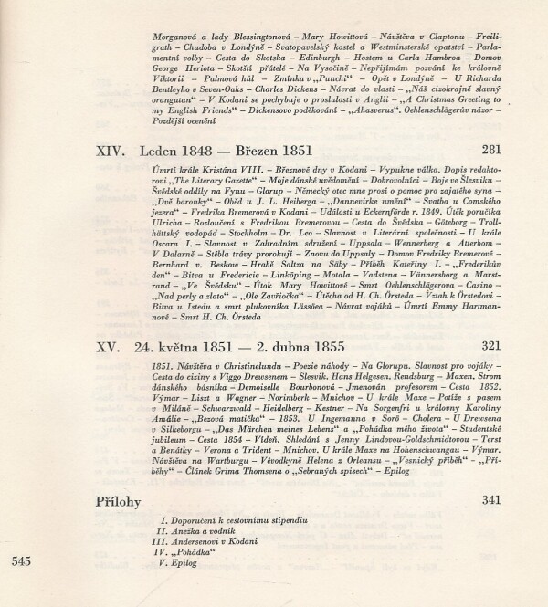 Hans Christian Andersen: POHÁDKA MÉHO ŽIVOTA