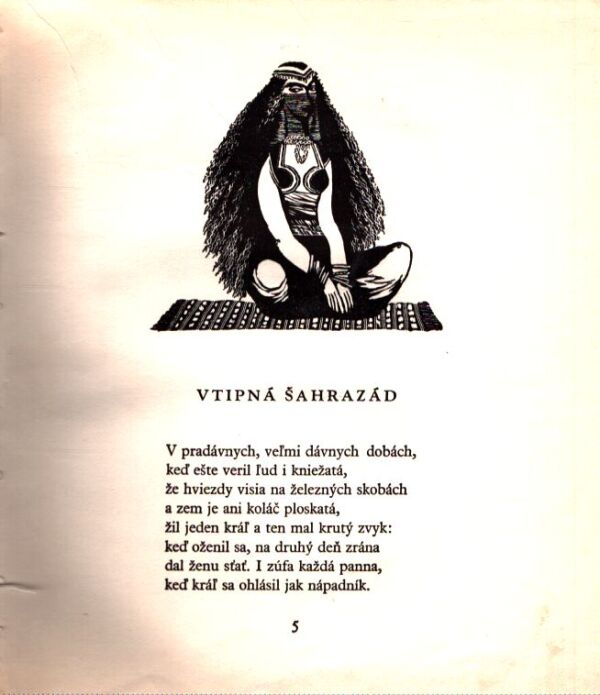 František Hrubín: ROZPRÁVKY Z TISÍC A JEDNEJ NOCI