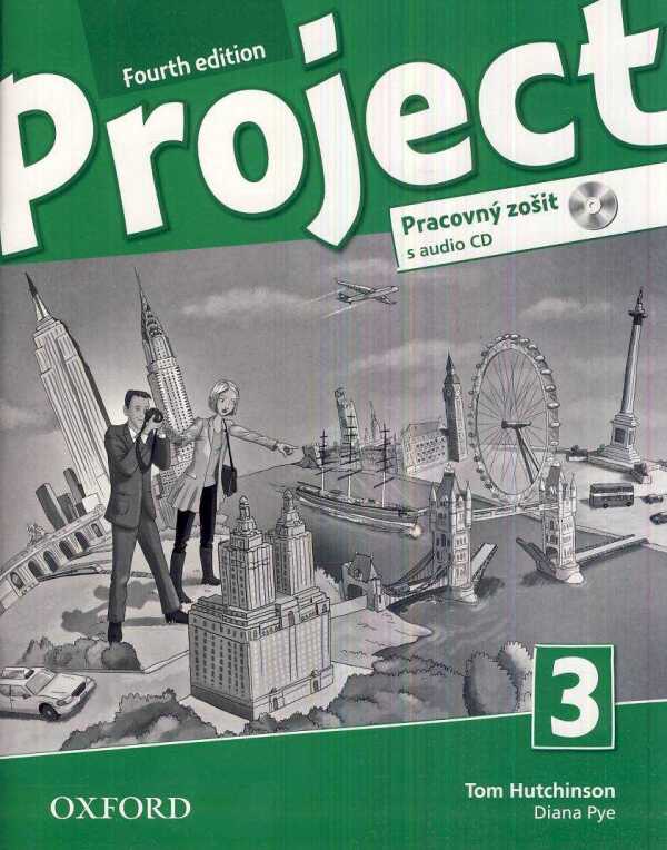 Tom Hutchinson, Diana Pye: PROJECT NEW 3 - FOURTH EDITION - PRACOVNÝ ZOŠIT + CD