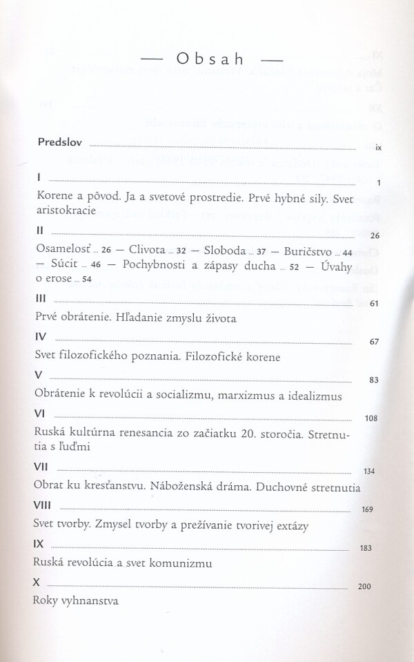 Nikolaj Alexandrovič Berďajev: SEBAPOZNANIE - POKUS O FILOZOFICKÚ AUTOBIOGRAFIU