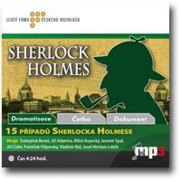 Arthur Conan Doyle: 15 PŘÍPADŮ SHERLOCKA HOLMESE - AUDIOKNIHA