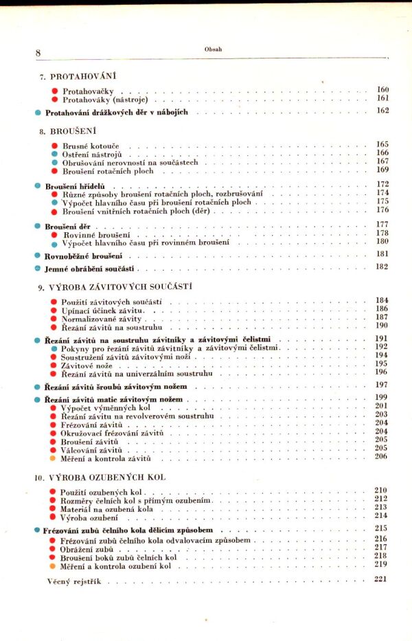 H. Gerling: O OBRÁBĚCÍCH STROJÍCH A OBRÁBĚNÍ
