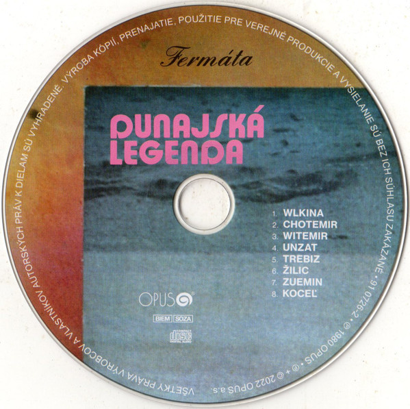 Fermáta: DUNAJSKÁ LEGENDA - CD