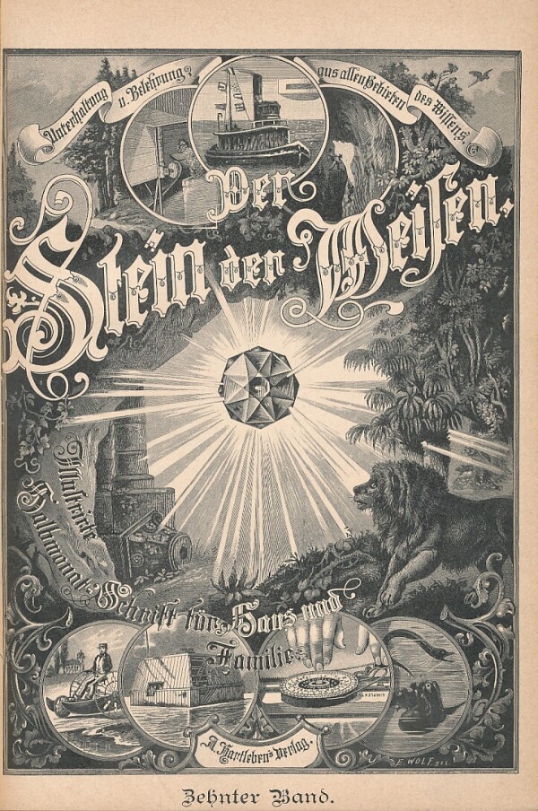 von Schweiger-Lerchenfeld Amand Freiherr: DER STEIN DER WEISEN 10.