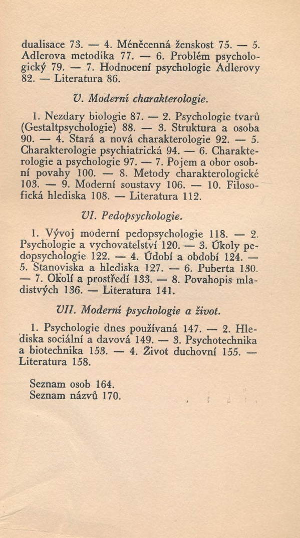 Karel Černocký: Moderní psychologie