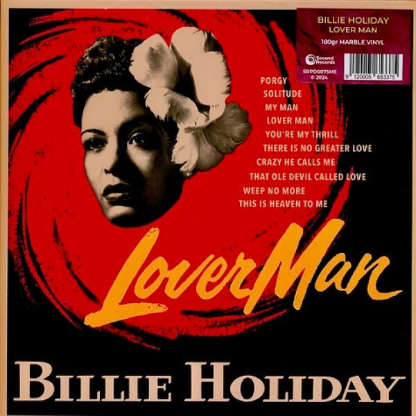 Billie Holiday: LOVER MAN - LP