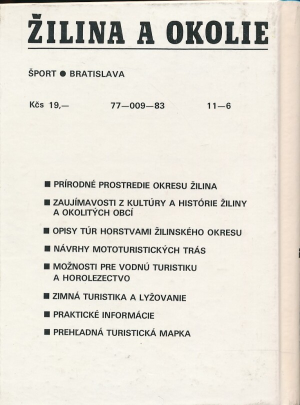 Gargulák Jozef, Križo Vladimír: ŽILINA A OKOLIE