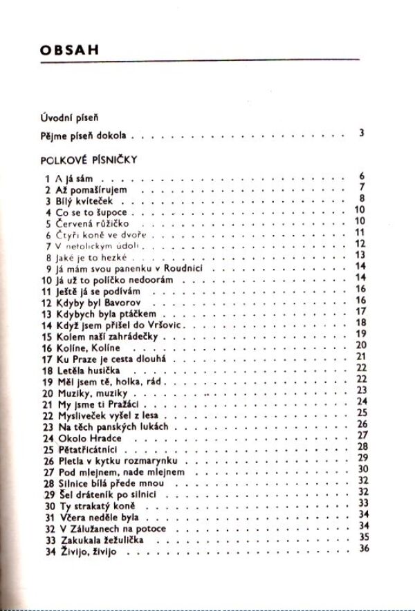 PĚJME PÍSEŇ DOKOLA 1