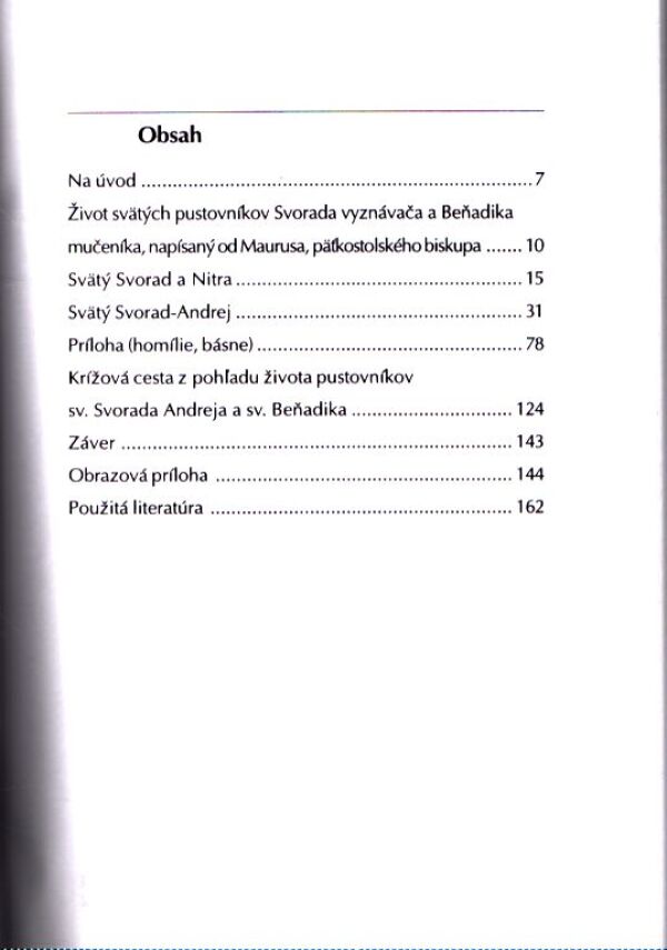 Viliam Judák: SVÄTÝ SVORAD - PATRÓN MESTA NITRY