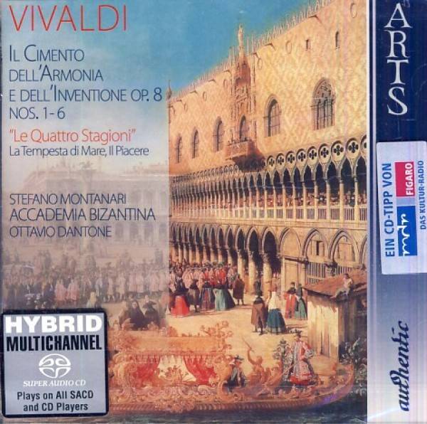 Antonion Vivaldi: IL CIMENTO DELL`ARMONIA E DELL`INVENTIONE OP.8 NOS.1-6 VOL.1