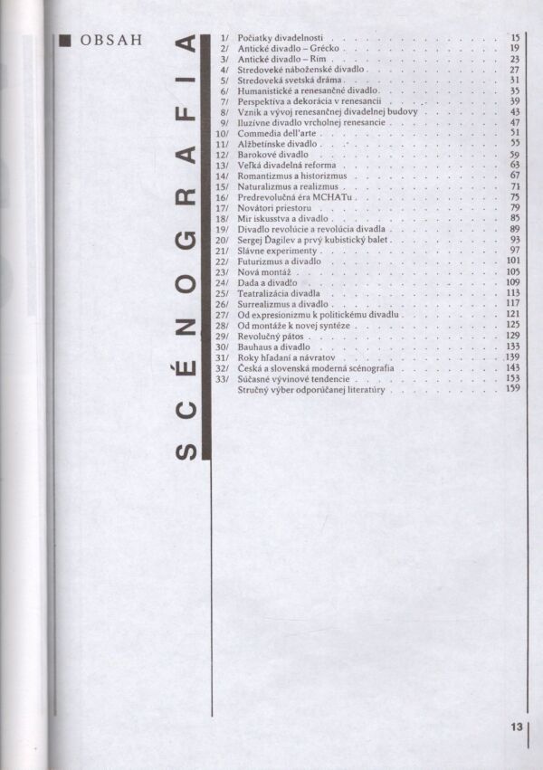 Ján Zavarský: SCÉNOGRAFIA