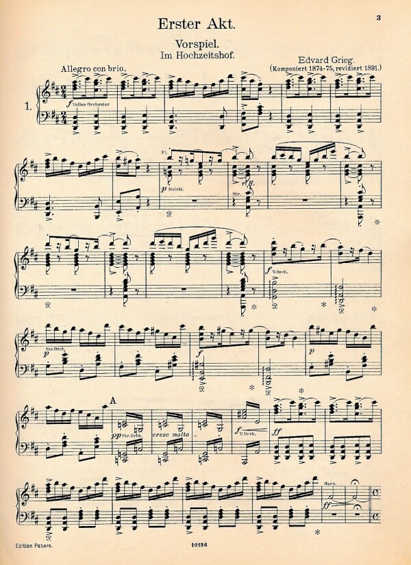 Edvard Grieg: PEER GYNT
