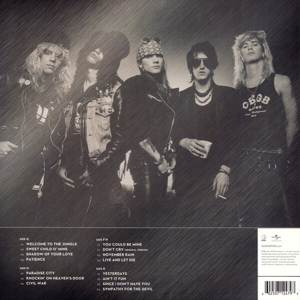 Guns N'Roses: GREATEST HITS - 2 LP