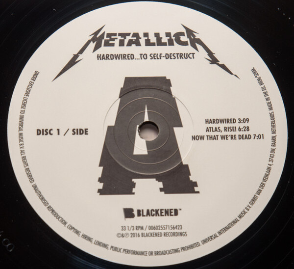 Metallica: HARDWIRED...TO SELF-DESTRUCT - 2LP