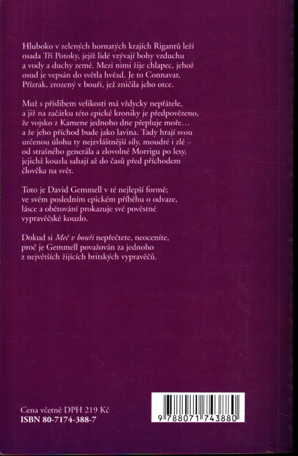 David Gemmell: MEČ V BOUŘI