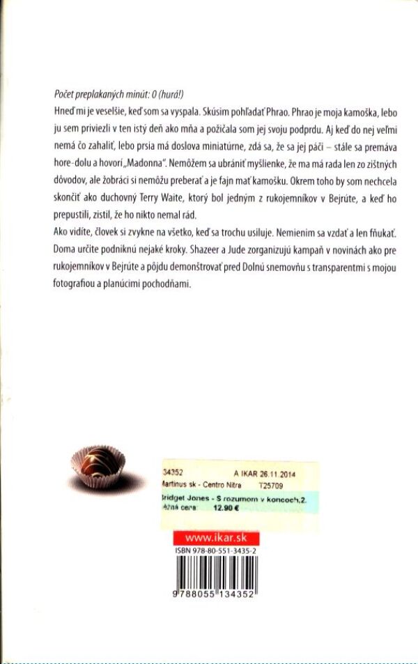 Helen Fieldingová: BRIDGET JONESOVÁ - S ROZUMOM V KONCOCH