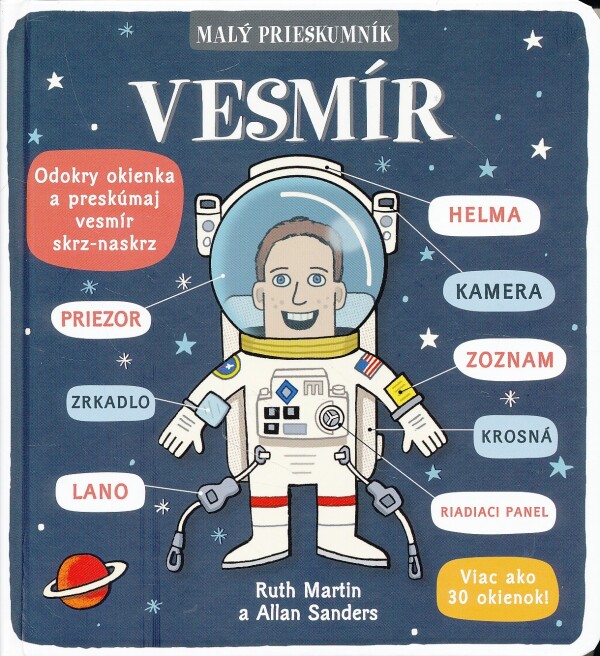 VESMÍR - MALÝ PRIESKUMNÍK - LEPORELO S OKIENKAMI