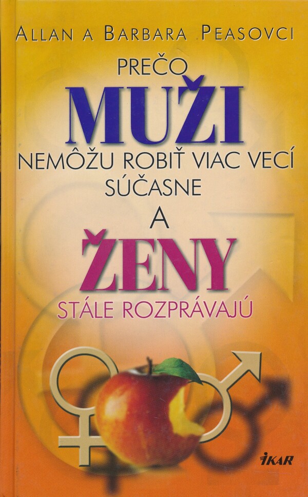 Allan Peas, Barbara Peas: PREČO MUŽI NEMÔŽU ROBIŘ VIAC VECÍ SÚČASNE A ŽENY STÁLE ROZPR