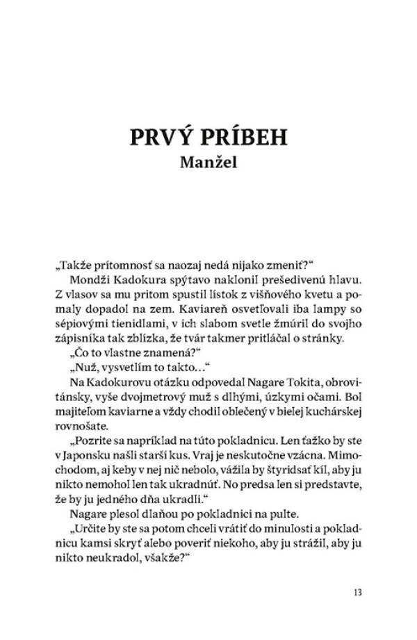 Tošikazu Kawaguči: KÝM SA STIHNEM ROZLÚČIŤ