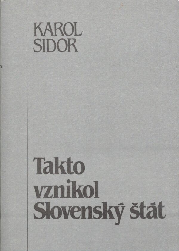 Karol Sidor: