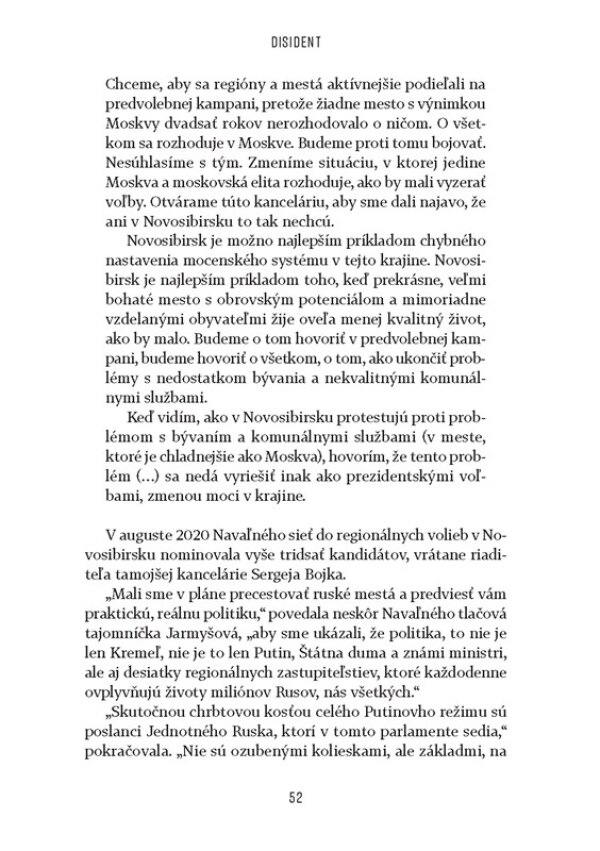 David M. Herszenhorn: DISIDENT