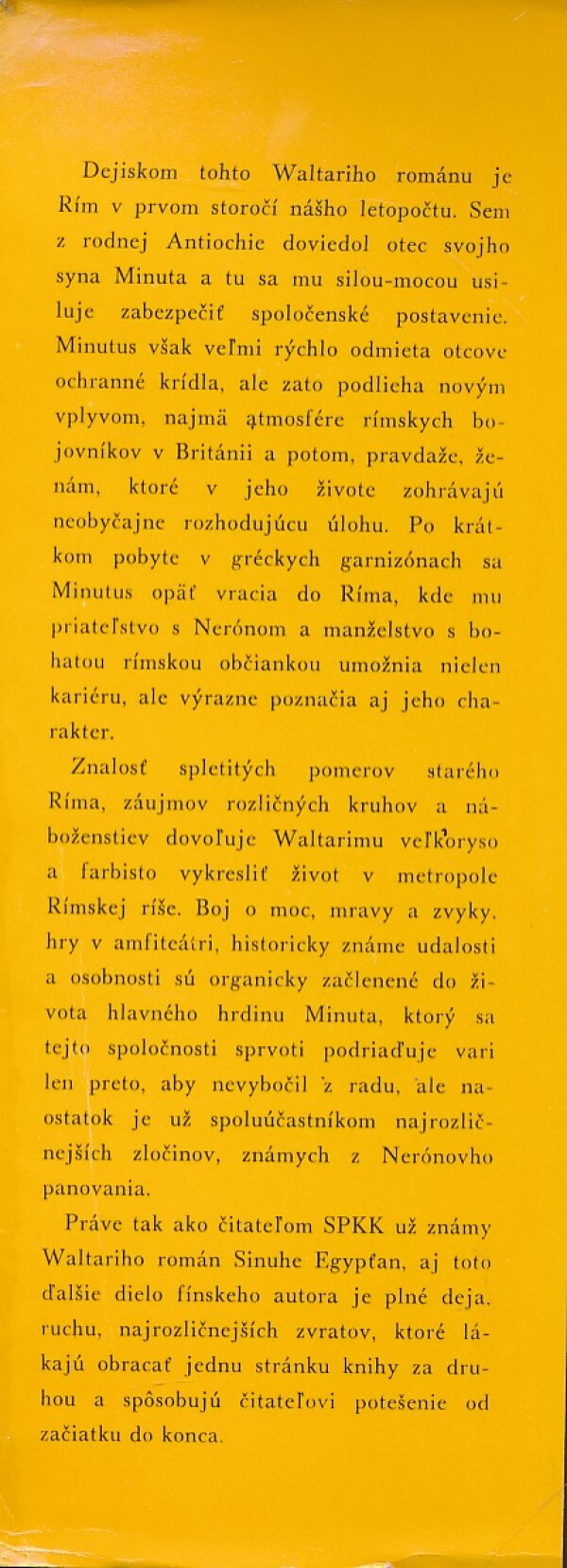 Mika Waltari: RIMAN MINUTUS