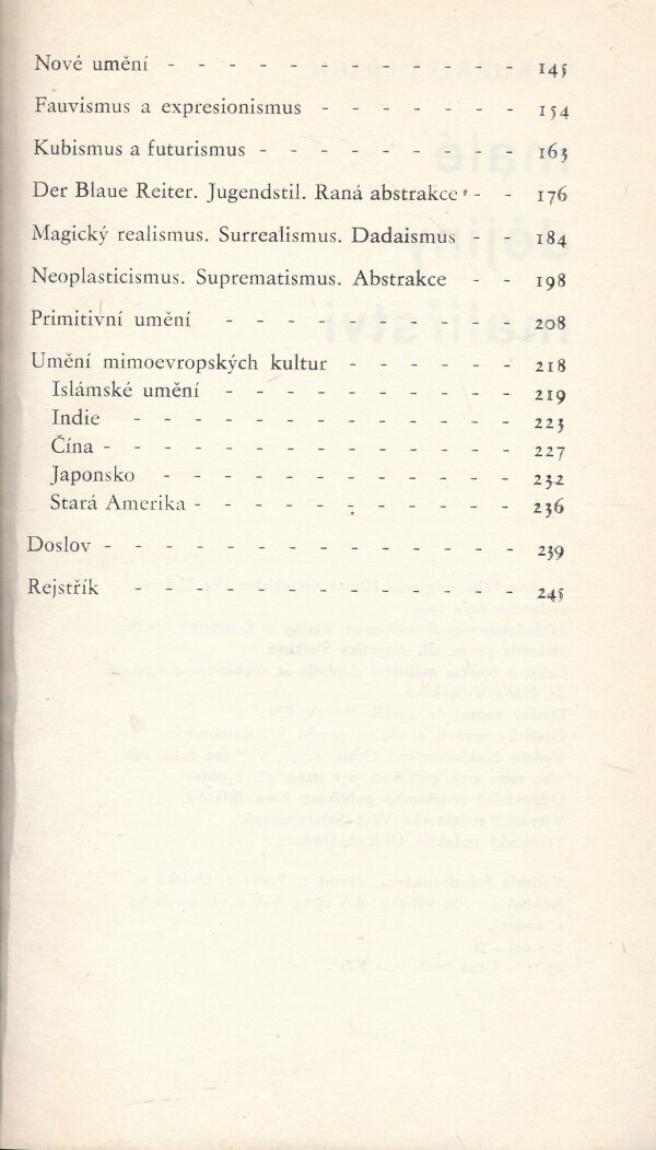 Gerhard Ulrich: MALÉ DĚJINY MALÍŘSTVÍ