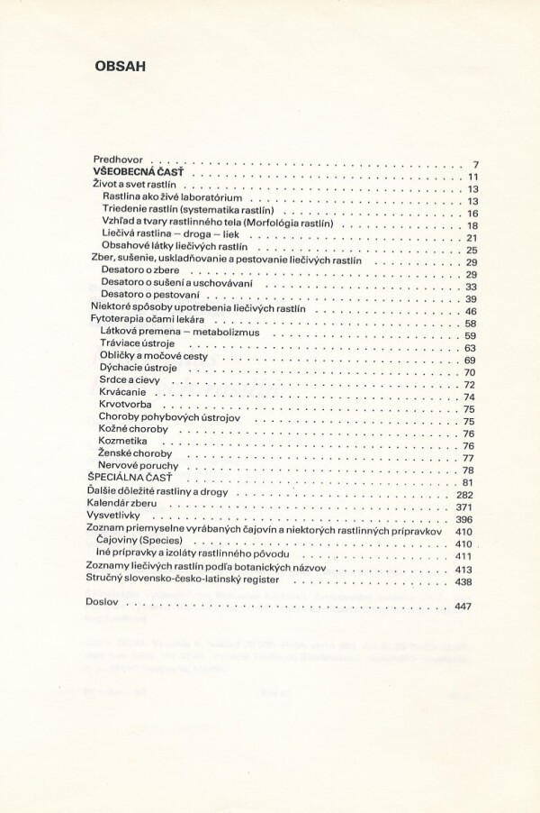 Ľ. Thurzová, J. Kresánek, Š. Mareček, K. Mika: MALÝ ATLAS LIEČIVÝCH RASTLÍN