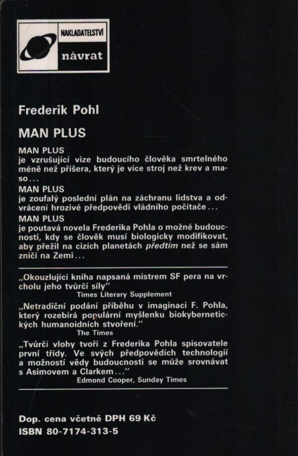 Frederik Pohl: MAN PLUS