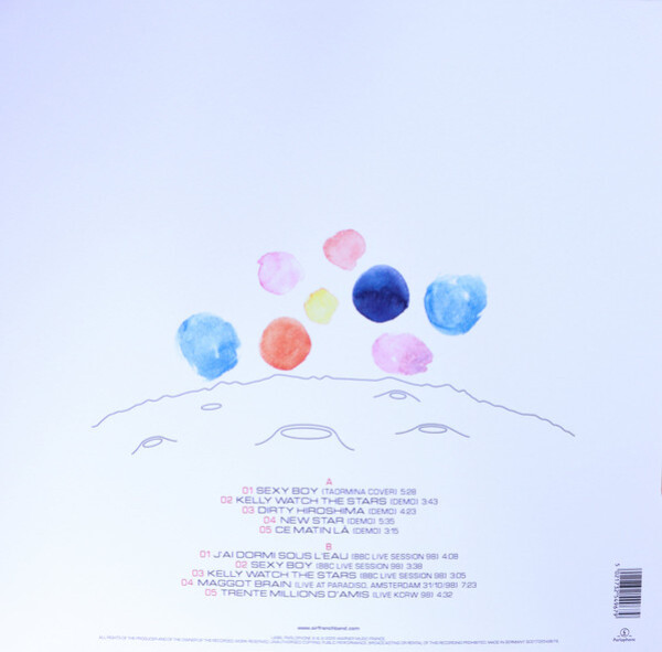 AIR: MOON SAFARI - LIVE AND DEMOS - LP