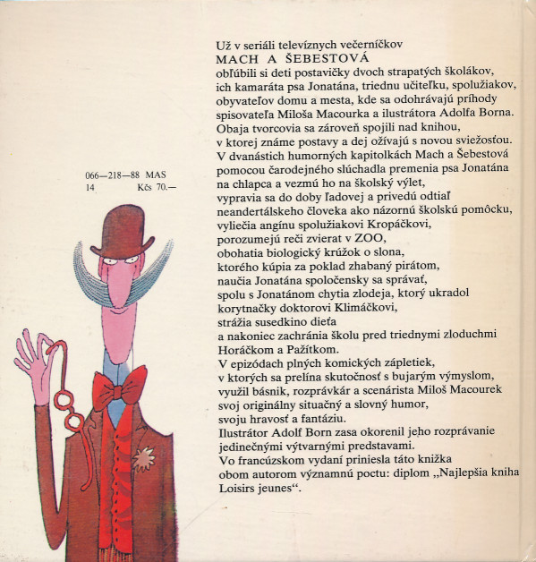 Miloš Macourek, Adolf Born: MACH A ŠEBESTOVÁ