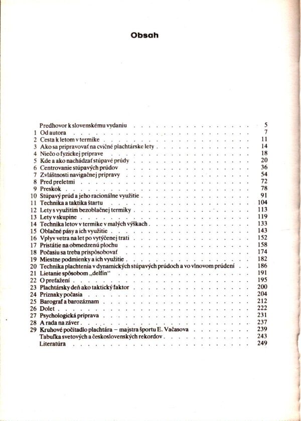 V.V. Gončarenko: TECHNIKA A TAKTIKA LETOV V TERMIKE