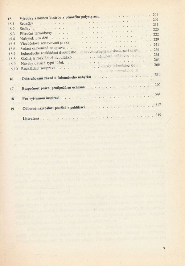 František Haškovec: Čalouněný nábytek