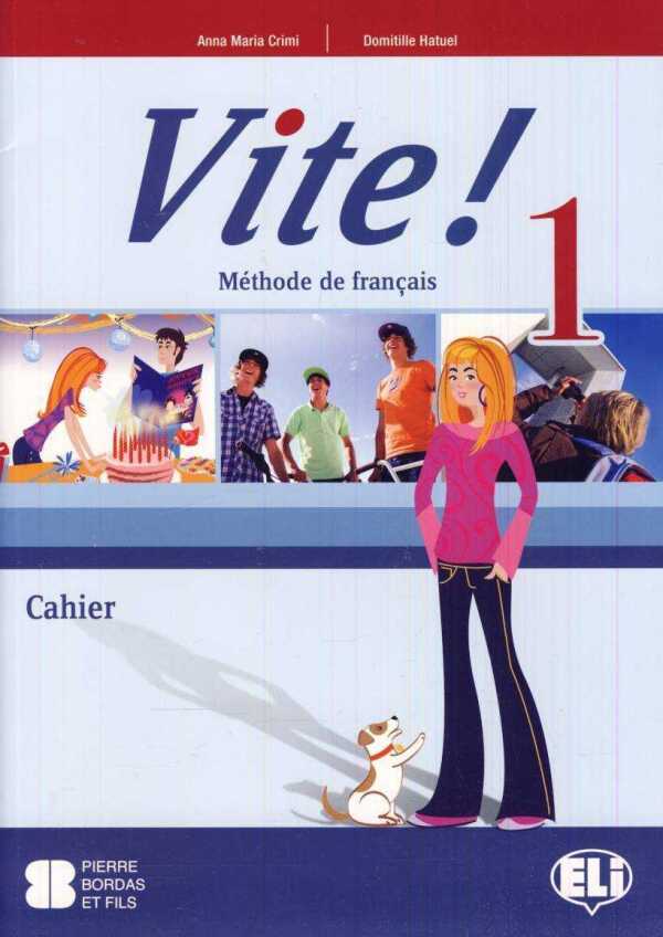 Anna Maria Crimi, Domitille Hatuel: VITE! 1 - CAHIER (PRACOVNÝ ZOŠIT) + AUDIO CD