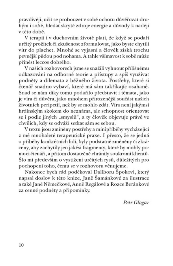 Josef Beránek, Petr Glogar: VŠECHNO ZAČÍNA V NÁS