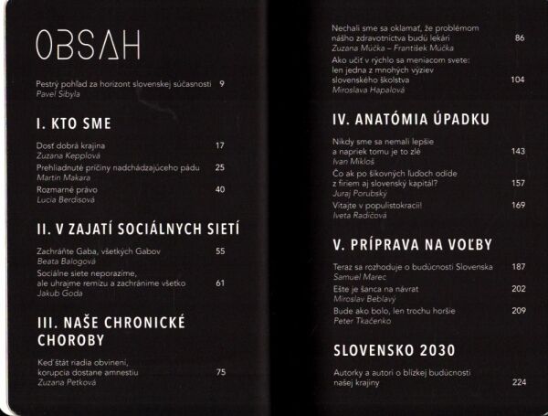 Pavel Sibyla: ČIERNA SKRINKA SLOVENSKA