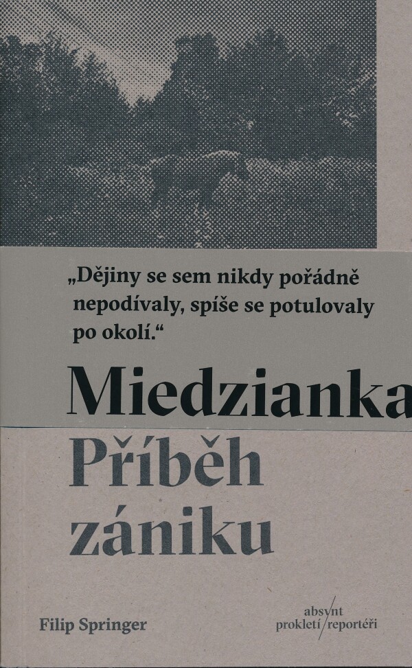 Filip Springer: MIEDZIANKA. PŘÍBĚH ZÁNIKU